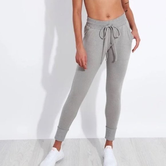 Free People Sunny Skinny Sweatpants in Charcoal Grey NWT - Picture 11 of 15